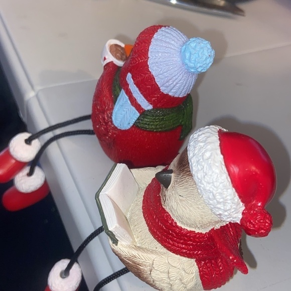 Set of 2 shelf sitter birds C3 - Picture 3 of 8